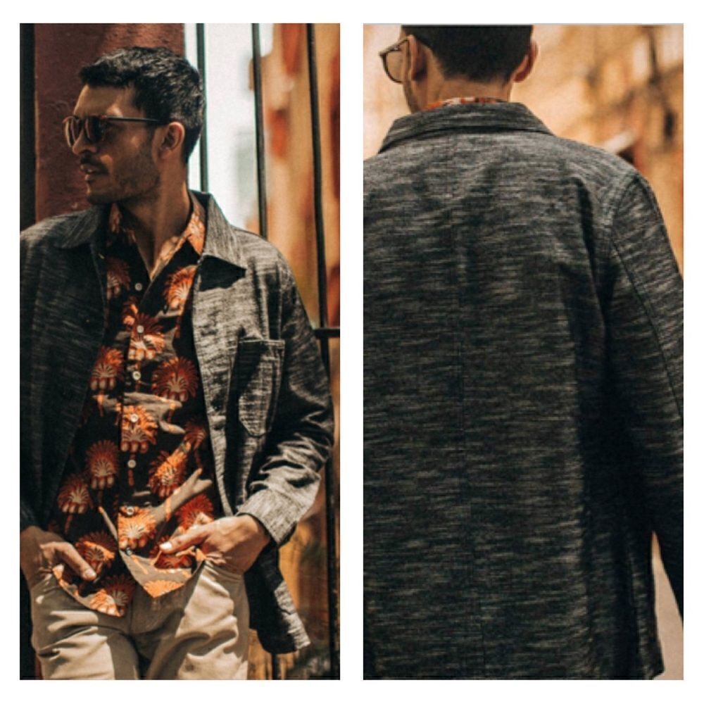 Taylor Stitch The Ojai jacket‎ in black cross dye barn chore jacket Variety - Picture 2 of 12